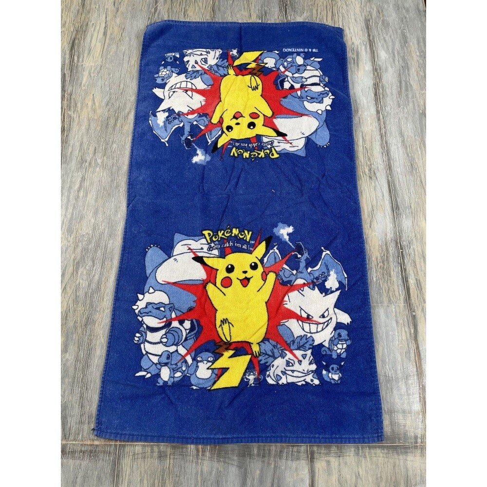 Vintage Pokemon Towel